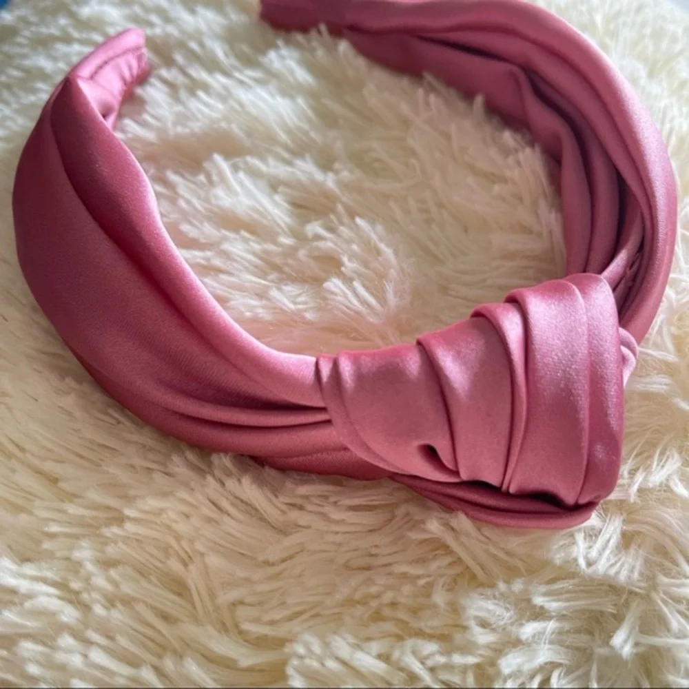 J.Crew Knot headband in satin